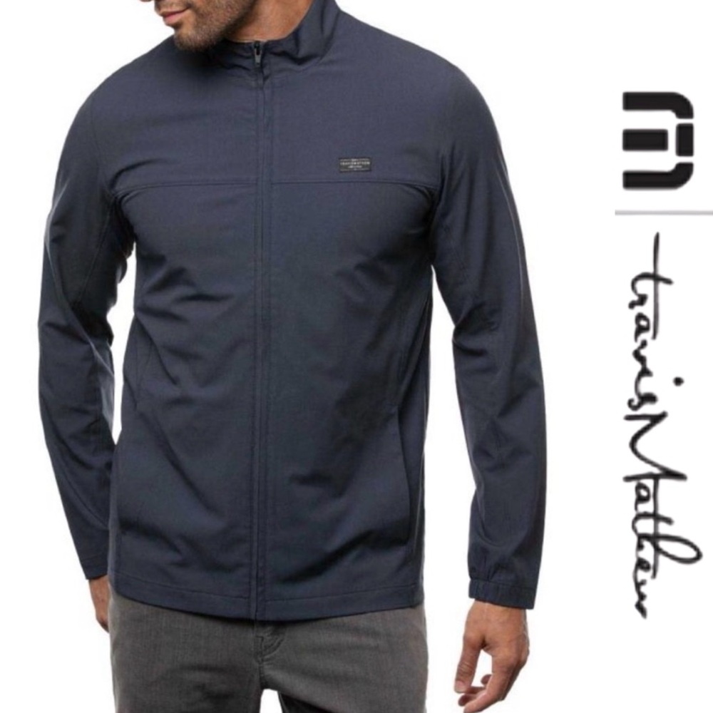 NWT | TravisMathew Crystal Cove 2.0 Golf Jacket | Mood Indigo | XL | Retail $125